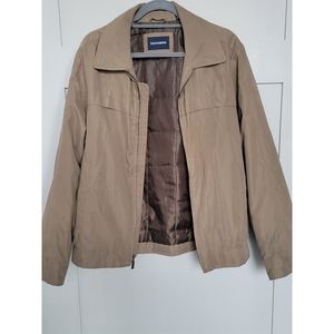 Dockers Men's Tan Outerwear Coat (Small)